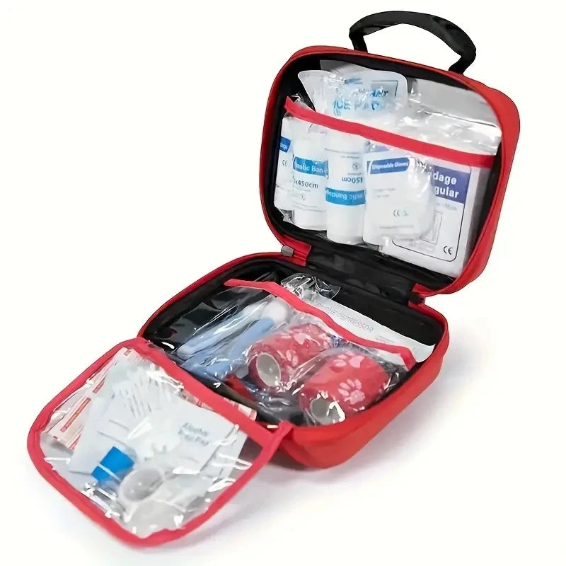 Pet First Aid Kit – Compact Emergency Care for Dogs & Cats